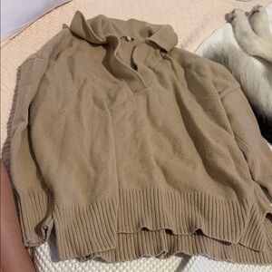 Women's Tan Sweater